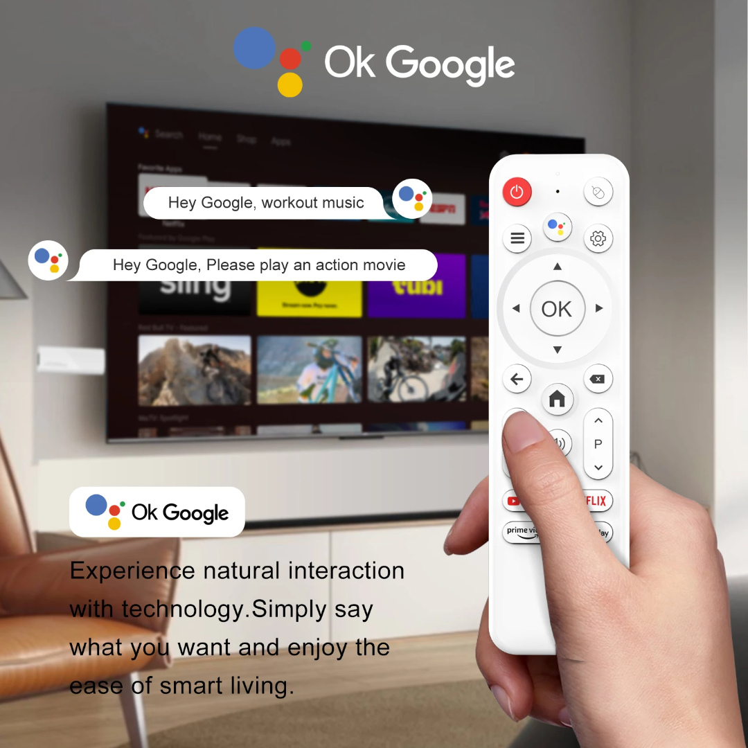 H96 Max 4K Android TV Stick With 1 Year Service Included !