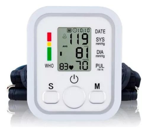TENSIOMETRO DIGITAL DE BRAZO MONITOR DE PRESION ARTERIAL CON VOZ