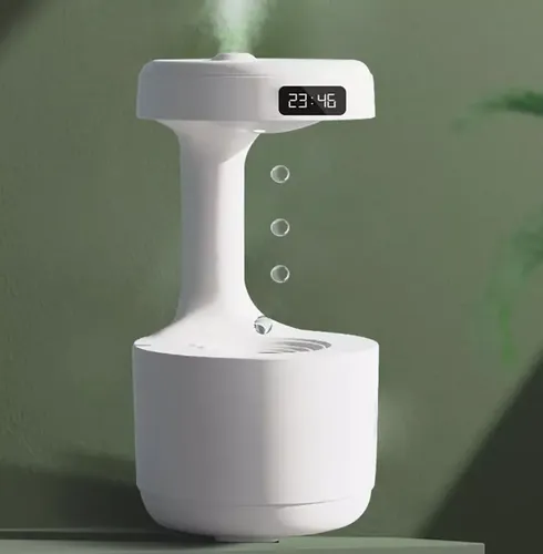 HUMIDIFICADOR DIFUSOR VAPORIZADOR AROMATIZADOR ANTIGRAVEDAD LED ULTRASÓNICO RECARGABLE PORTÁTIL USB 