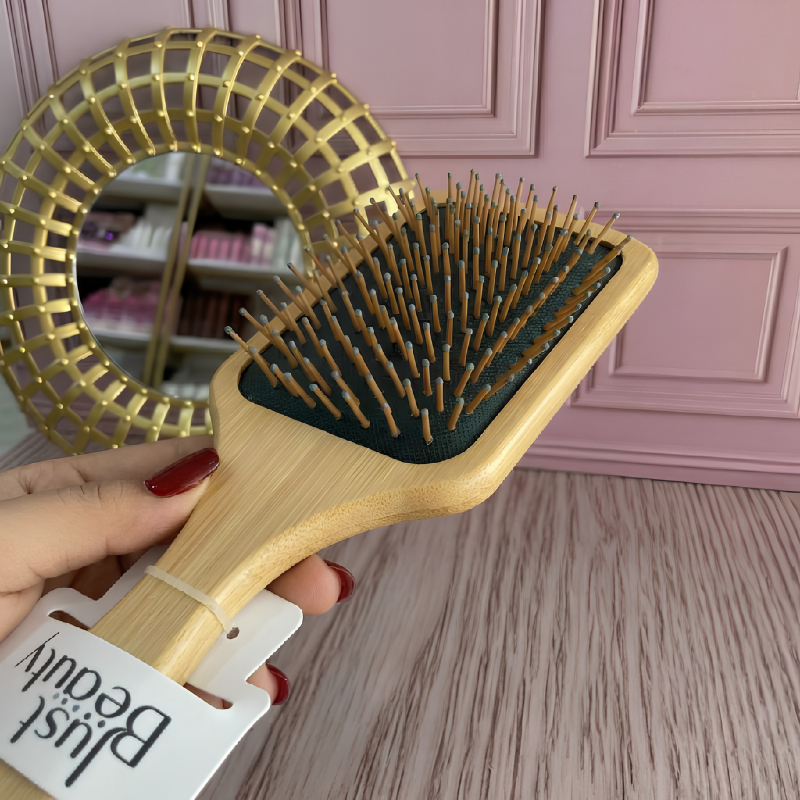 CEPILLO PEINE CABELLO BAMBU ANTIESTATICO GRANDE JUST BEAUTY