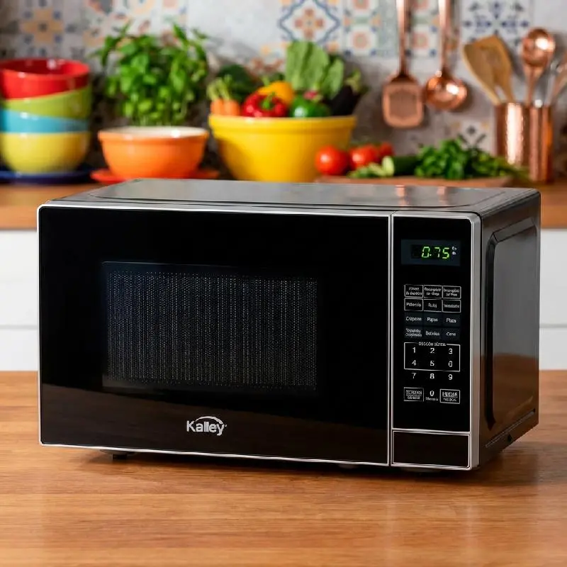 HORNO MICROONDAS KALLEY K-MW07N NEGRO 110V 700W 20L