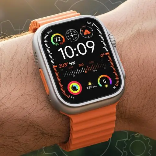 SMARTWATCH IW10 ULTRA RELOJ INTELIGENTE AMOLED 49MM LLAMADAS MONITOREO SALUD 