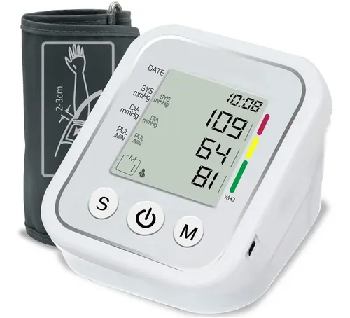 TENSIOMETRO DIGITAL DE BRAZO MONITOR DE PRESION ARTERIAL CON VOZ