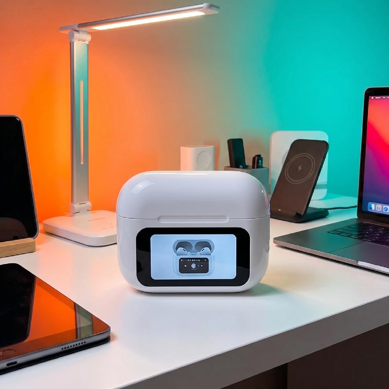 AURICULARES AUDIFONOS AIRPODS SEGUNDA GENERACION CON PANTALLA LED BLUETOOTH 3.5