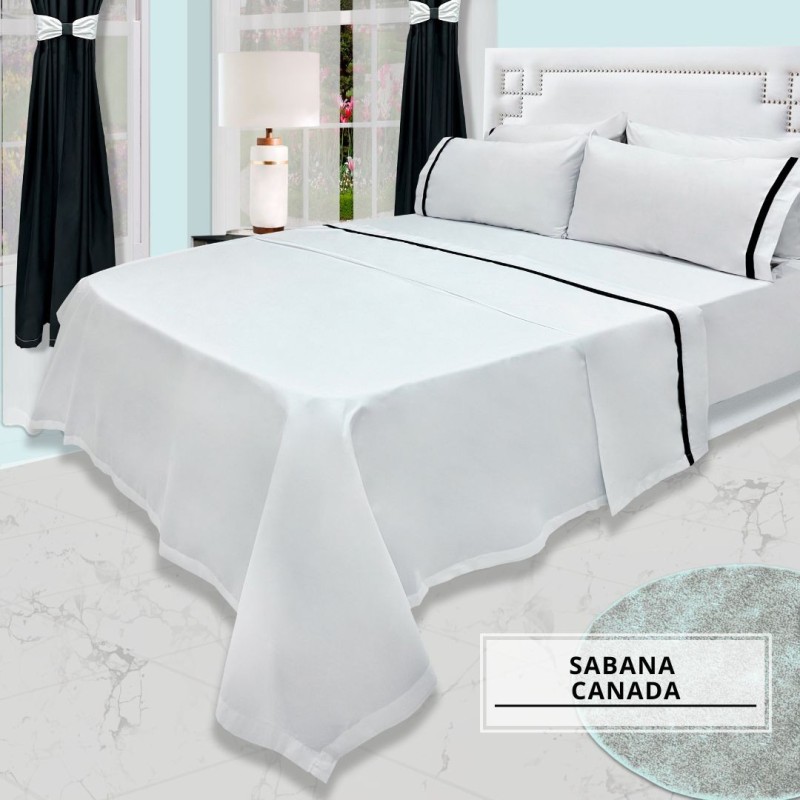 SABANAS+FUNDAS UNICOLOR DOBLE CANADA