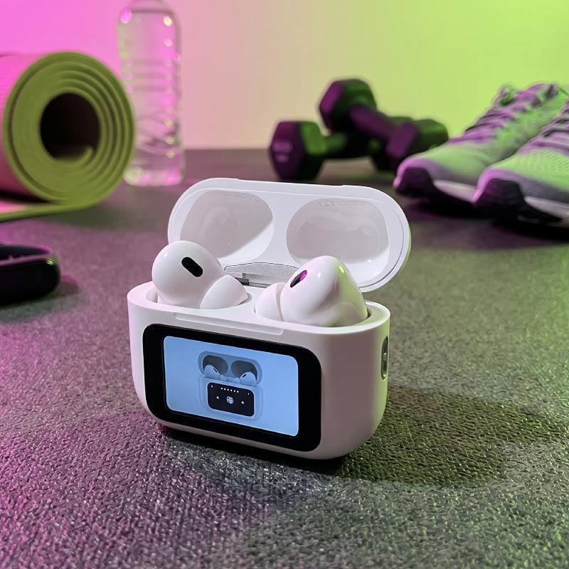 AURICULARES AUDIFONOS AIRPODS SEGUNDA GENERACION CON PANTALLA LED BLUETOOTH 3.5