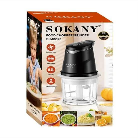 PICADORA ELECTRICA DE ALIMENTOS SOKANY ACERO INOXIDABLE 
