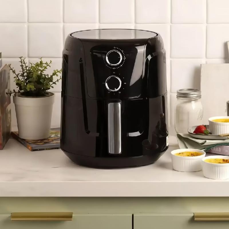 FREIDORA DE AIRE AIR FRYER KALLEY 4.5L 1450W SIN ACEITE DIGITAL ANTIAHERENTE 