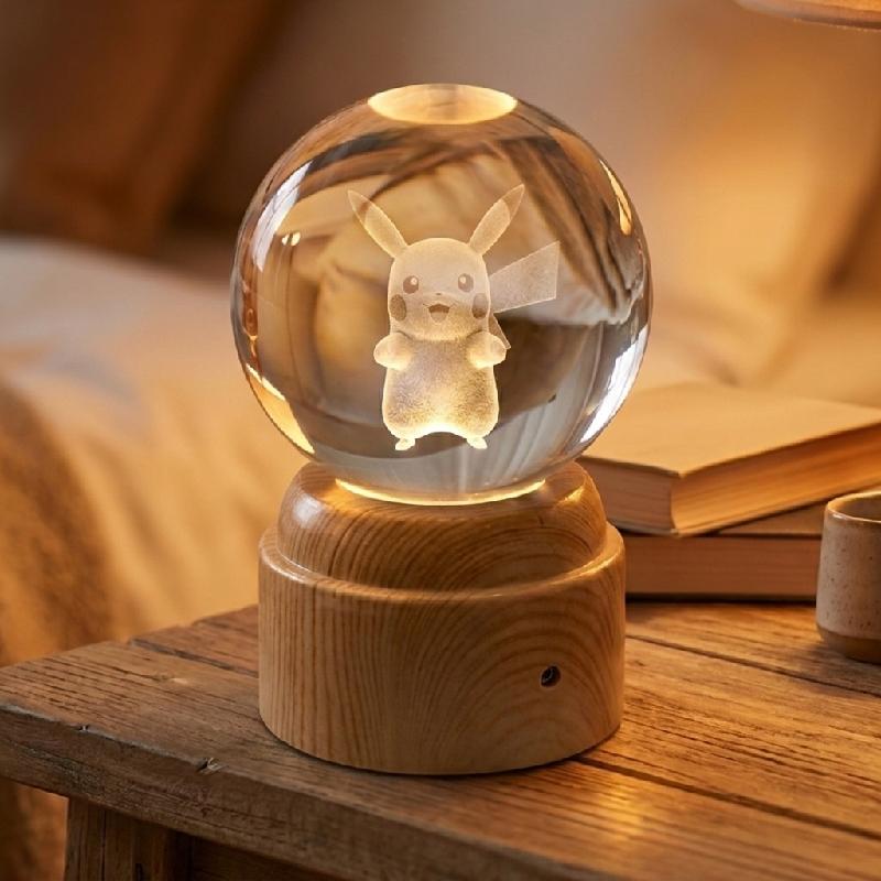 ESFERA CRISTAL 3D DE PERSONAJES 