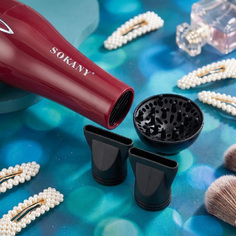 SECADOR DE CABELLO SOKANY SK-2215 2600W DIFUSOR CON BOQUILLA 2 VELOCIDADES 2 TEMPERATURAS MKP N230MK