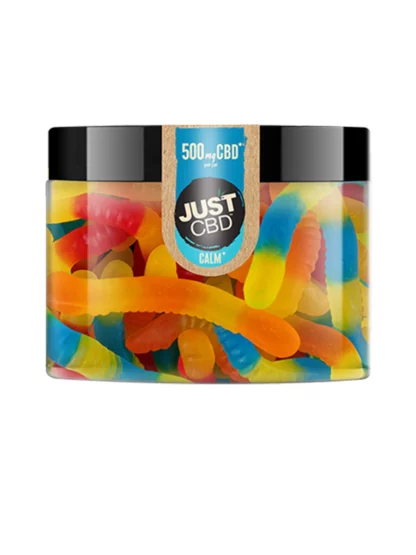 Buy Just CBD Sugar Free Worm Gummies 500mg Online | Premium CBD Gummies Los Angeles CA