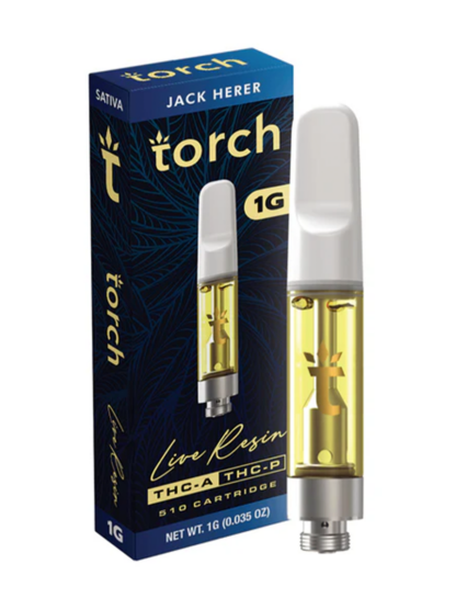 Torch Jack Herer THCA + THCP Live Resin Cartridge (1g) California | Shop 510 Vape CA