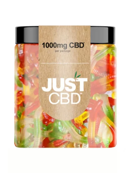 Buy Just CBD Hemp Infused Worms Gummies 1000mg Online | Premium CBD Gummies Los Angeles CA
