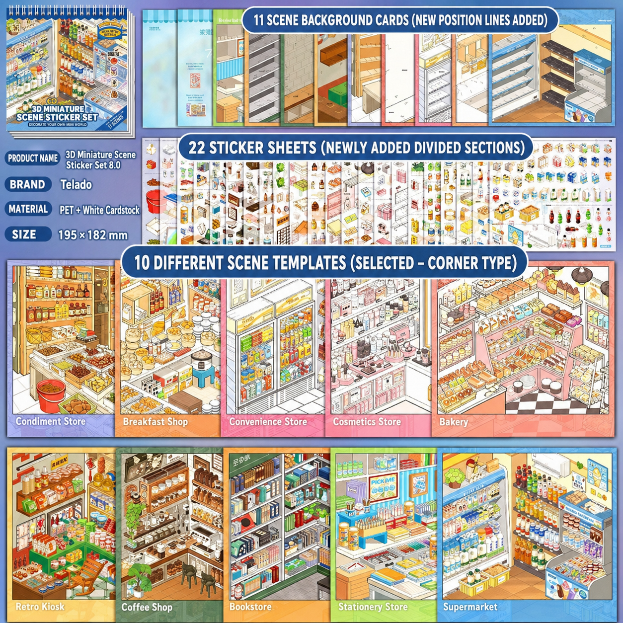Miniature Scene Collection Book 8.0