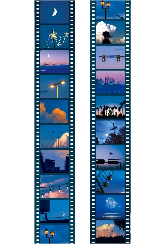 Muguang Traveling Film PET Tape 1x 35cm Sample Loop 