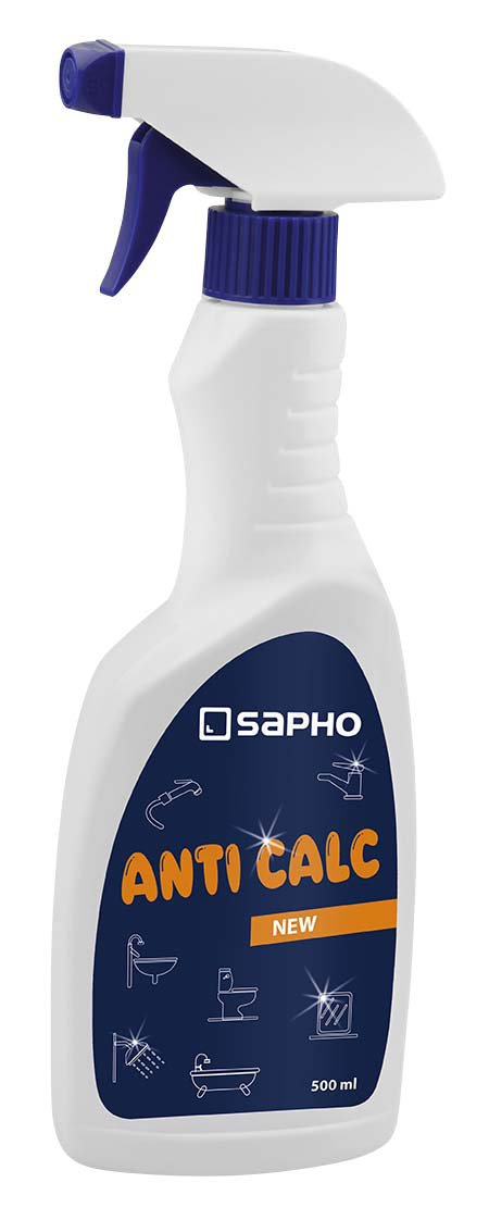 ANTI CALC Środek do czyszczenia baterii chromowych i akcesoriów prysznicowych, 500 ml