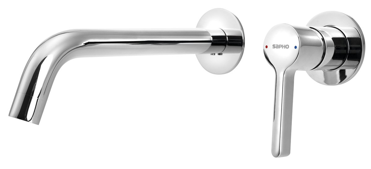 ICONIC bateria umywalkowa podtynkowa dwuelementowa, chrom