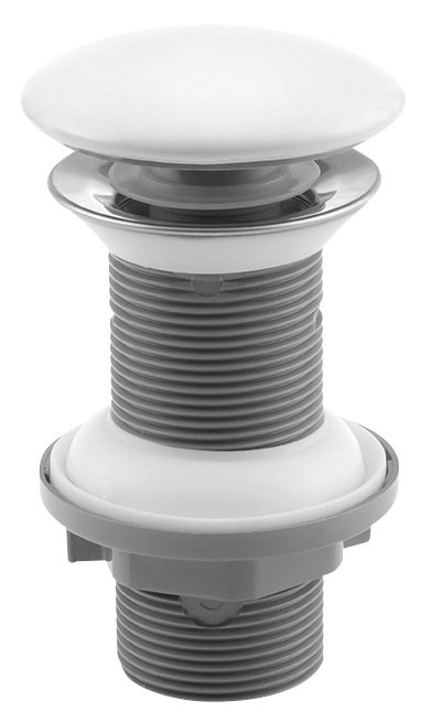 Odpływ umywalkowy 5/4", klik-klak, korek ceramiczny, 20-70mm