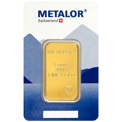 Metalor 1oz Gold Bar