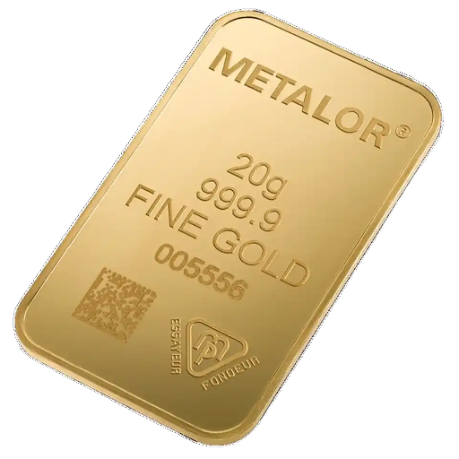 Metalor 20g Gold Bar