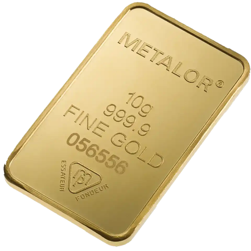 Metalor 10g Gold Bar