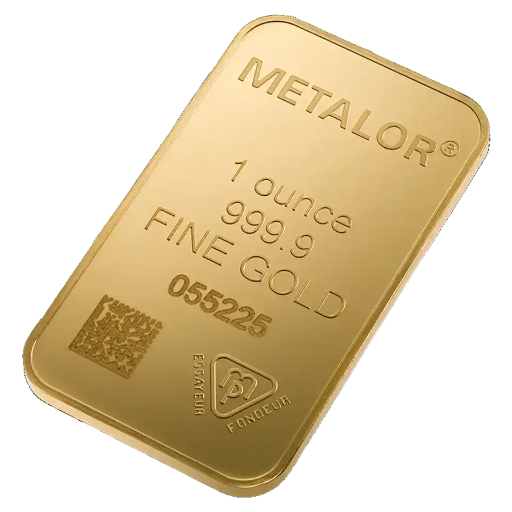 Metalor 1oz Gold Bar