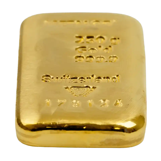 250g Gold Bar Metalor