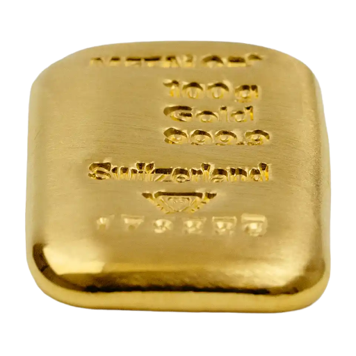 Metalor 100g Gold Bar