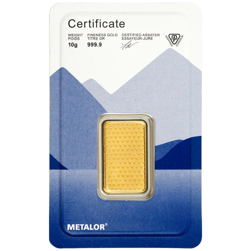 Metalor 10g Gold Bar
