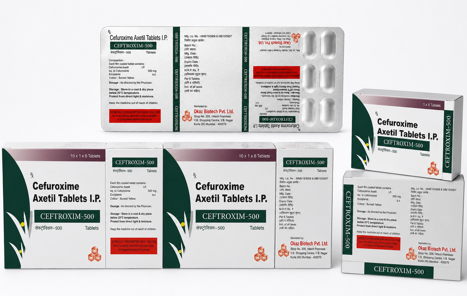  CEFTROXIM – 500MG