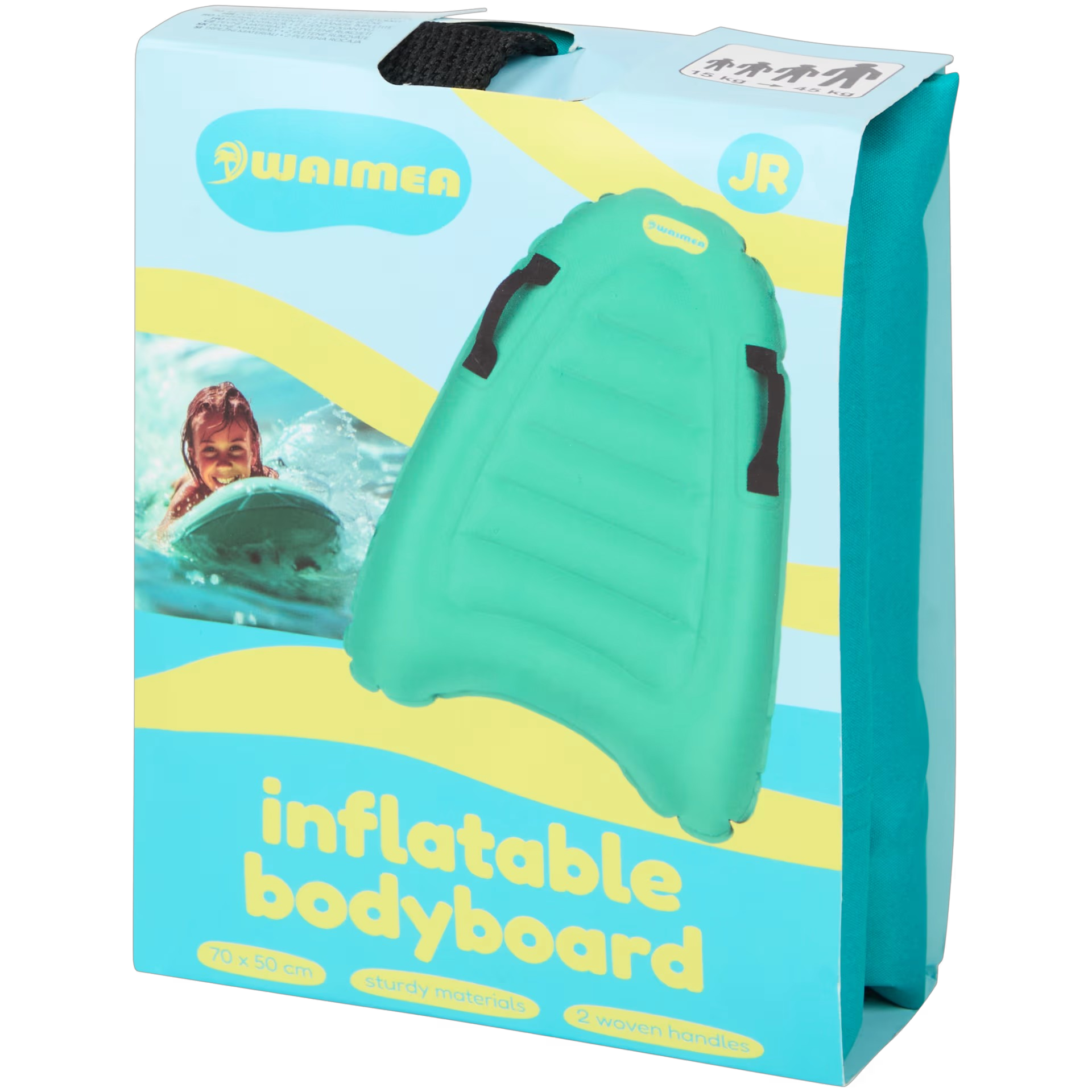 Planche de Bodyboard Gonflable Enfant Waimea 70 x 50 cm - Pour Piscine, Plage et Jeux Aquatiques ⭐⭐⭐⭐⭐