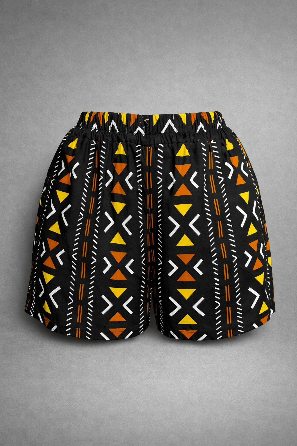 Short ethnique en coton