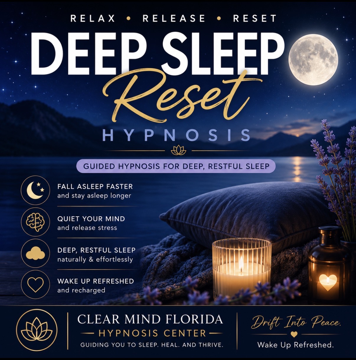 Deep Sleep Reset Hypnosis – Guided Sleep Meditation for Deep, Restful Sleep
