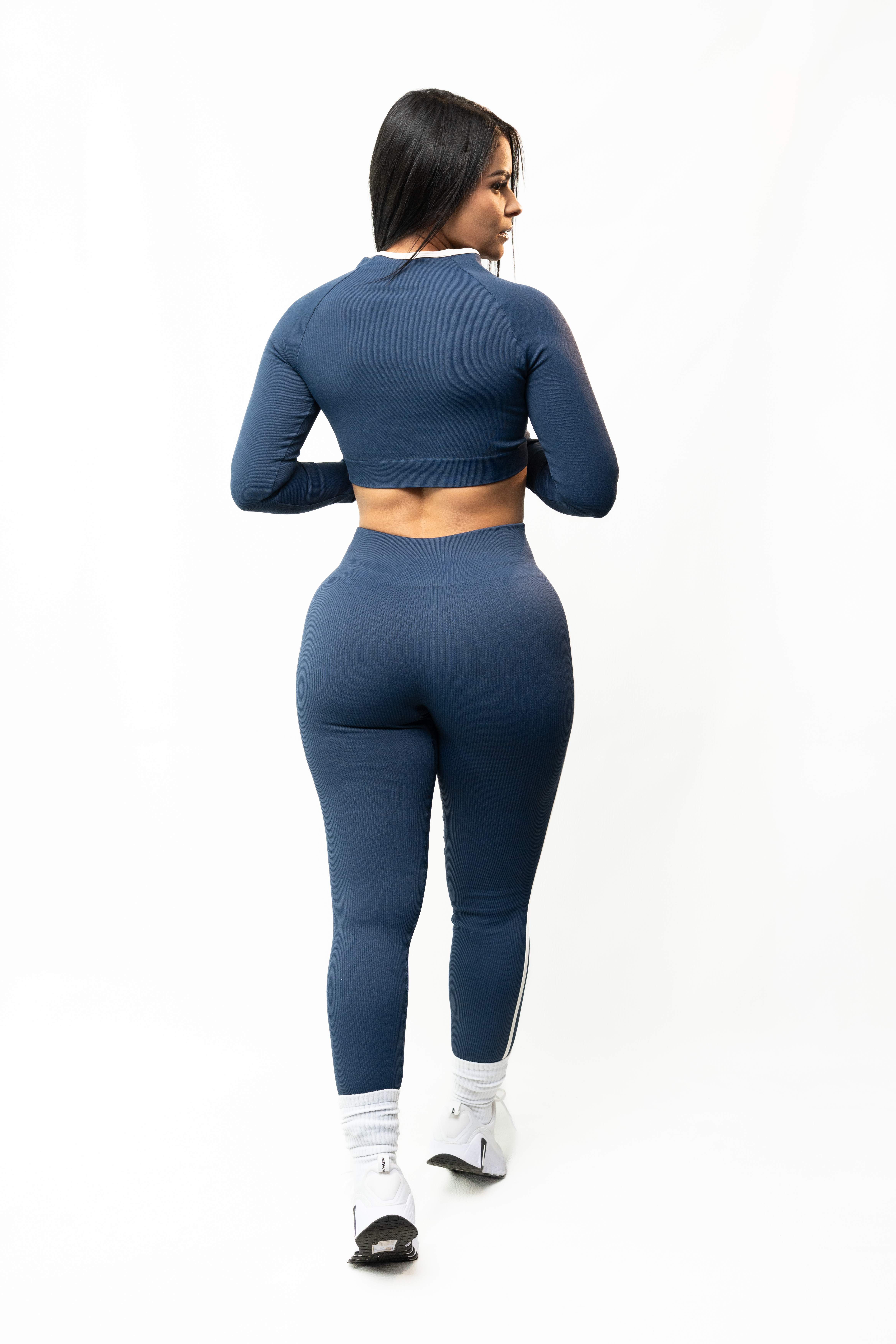 Set Deportivo Largo Azul Marino