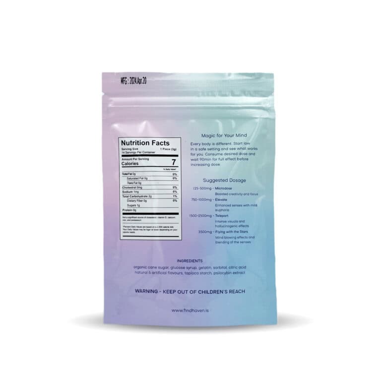 Haven 3500 Psilocybin Gummies (14pcs x 250mg)