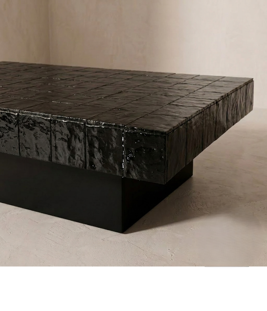 Handmade Moroccan Zellige Coffee Table | Mosaic Tile Table Customizable | Artisan Boho Home Decor | Authentic Fez Craftsmanship Morocco