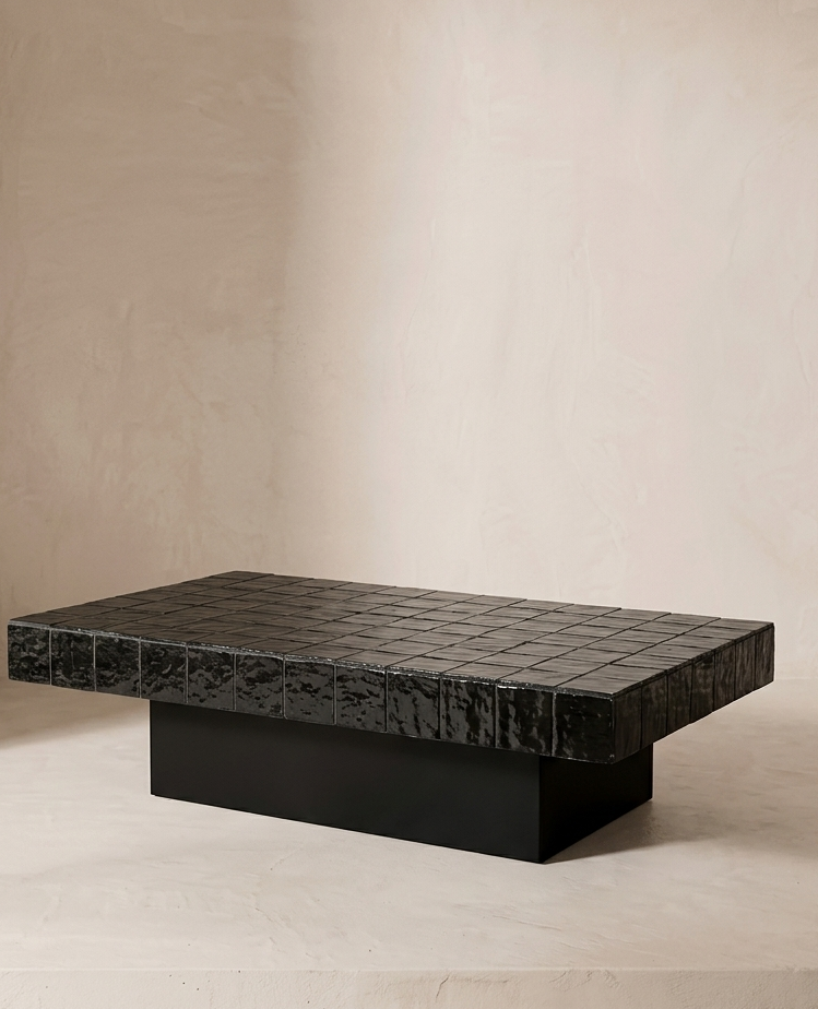 Handmade Moroccan Zellige Coffee Table | Mosaic Tile Table Customizable | Artisan Boho Home Decor | Authentic Fez Craftsmanship Morocco