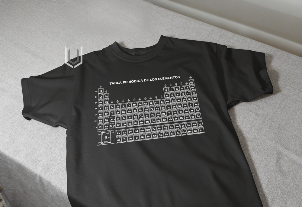 Playera Tabla Periódica
