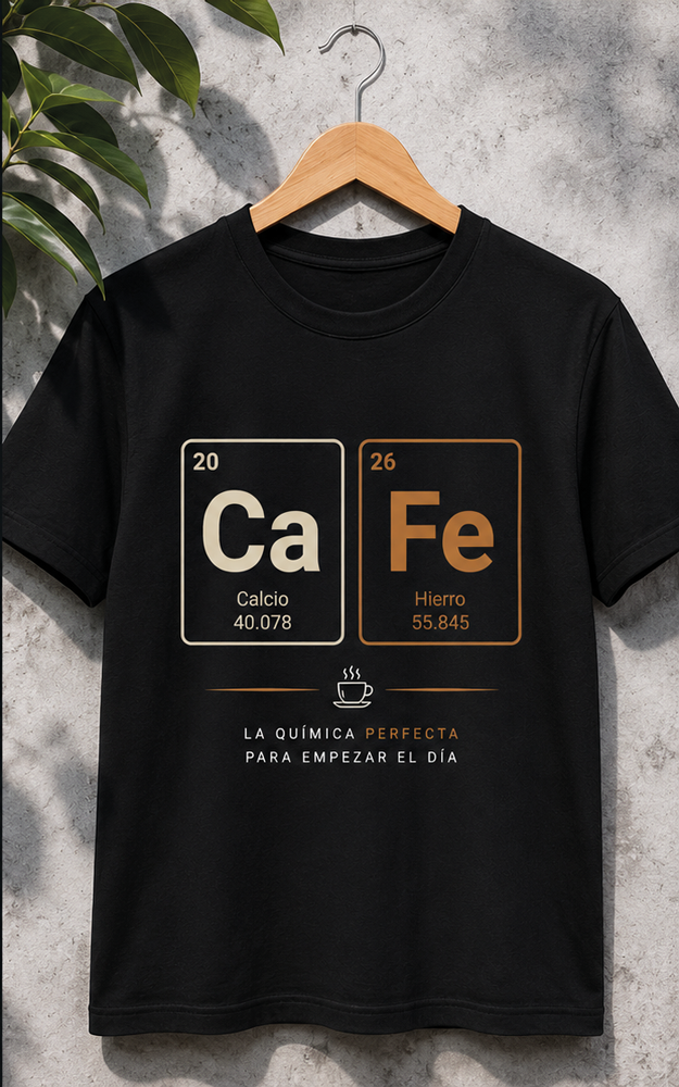 Playera Café Química