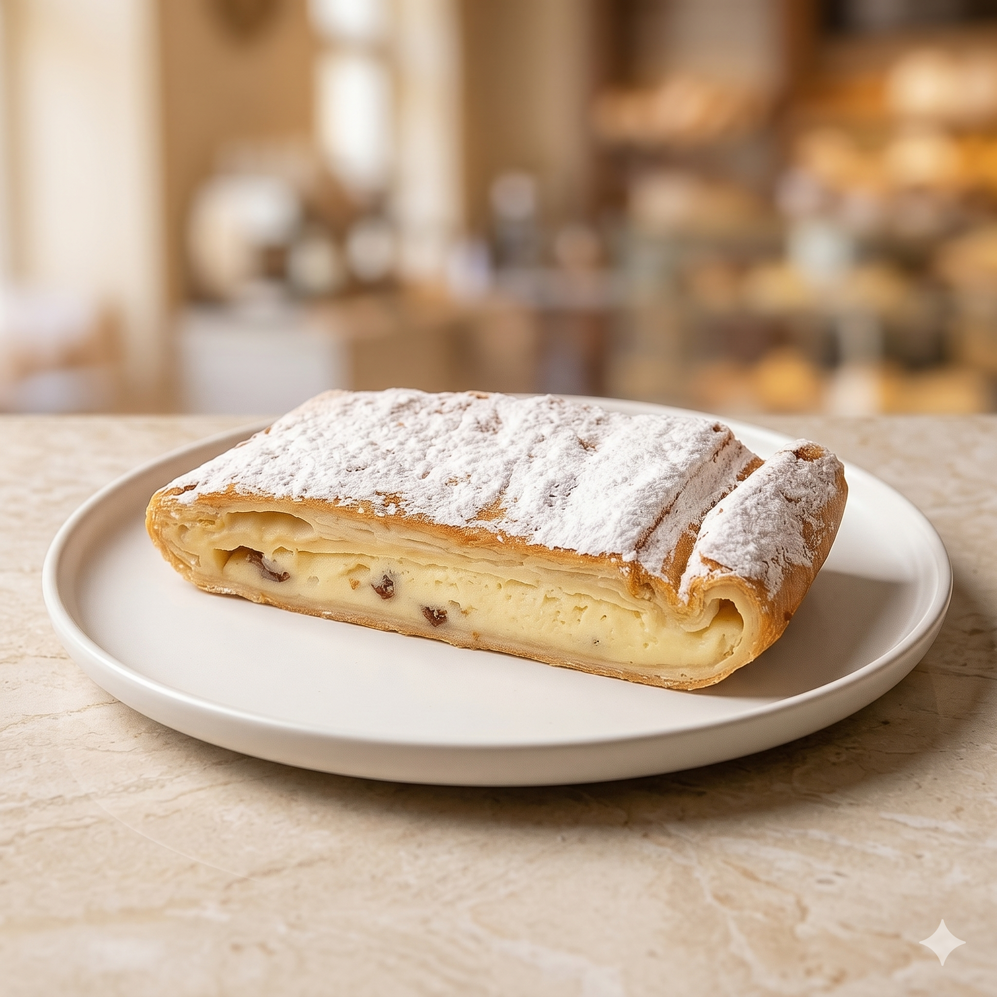 Cheesecake Strudel