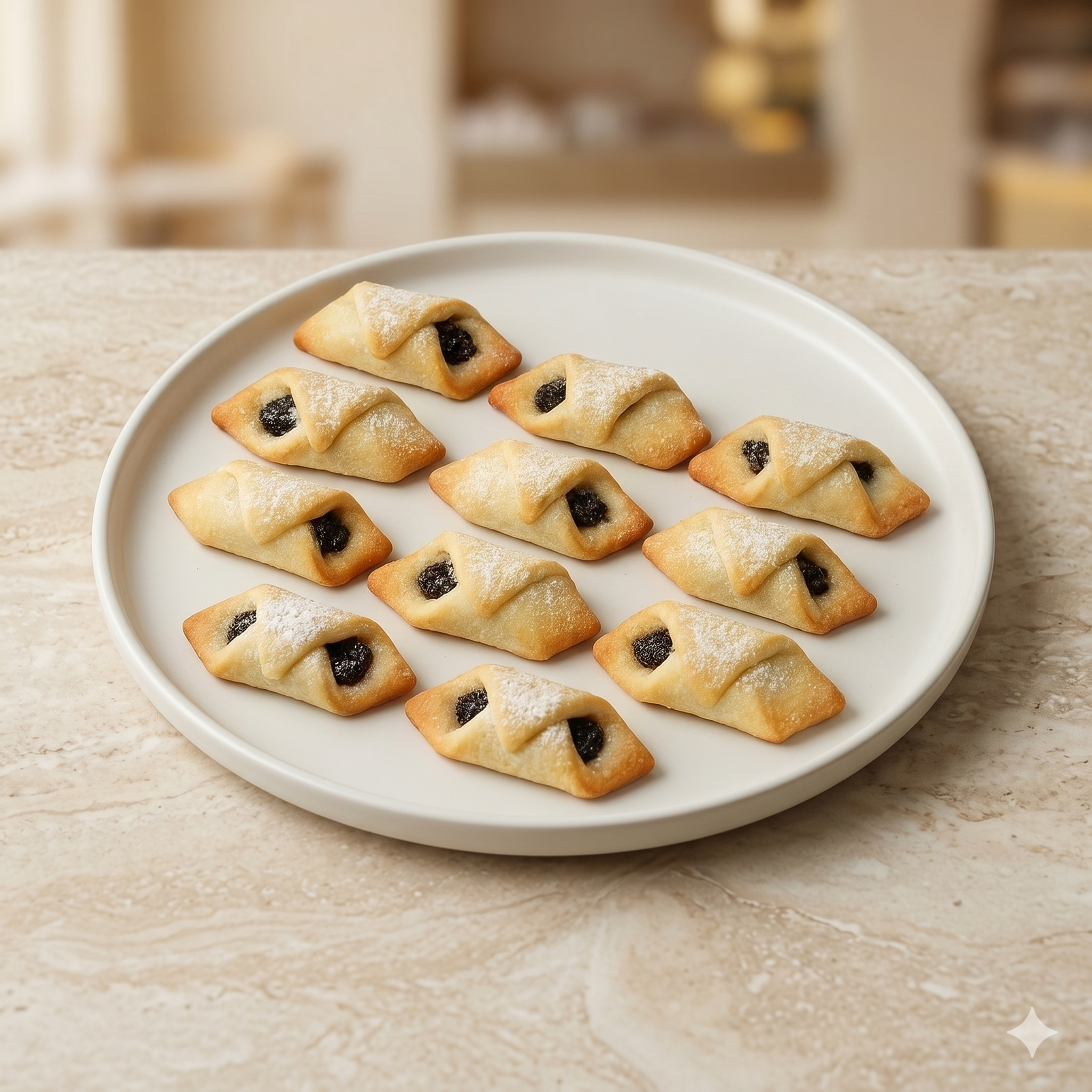 Plum Filled Mini Pastry 100g.