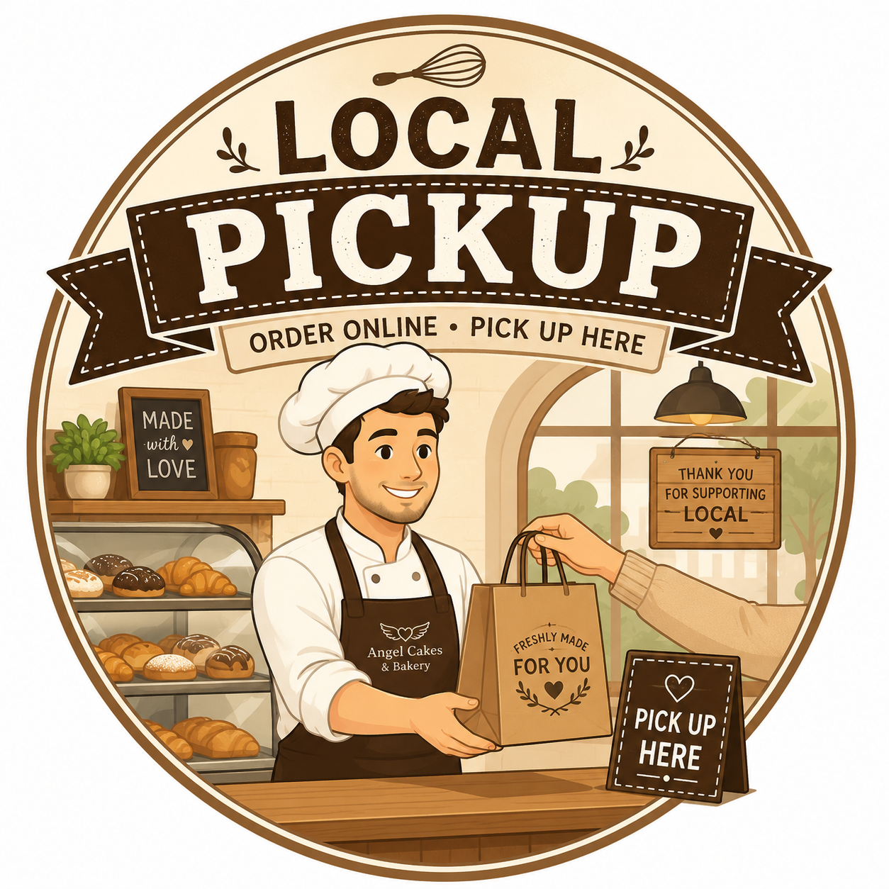 Local Bakery Pickup Booking