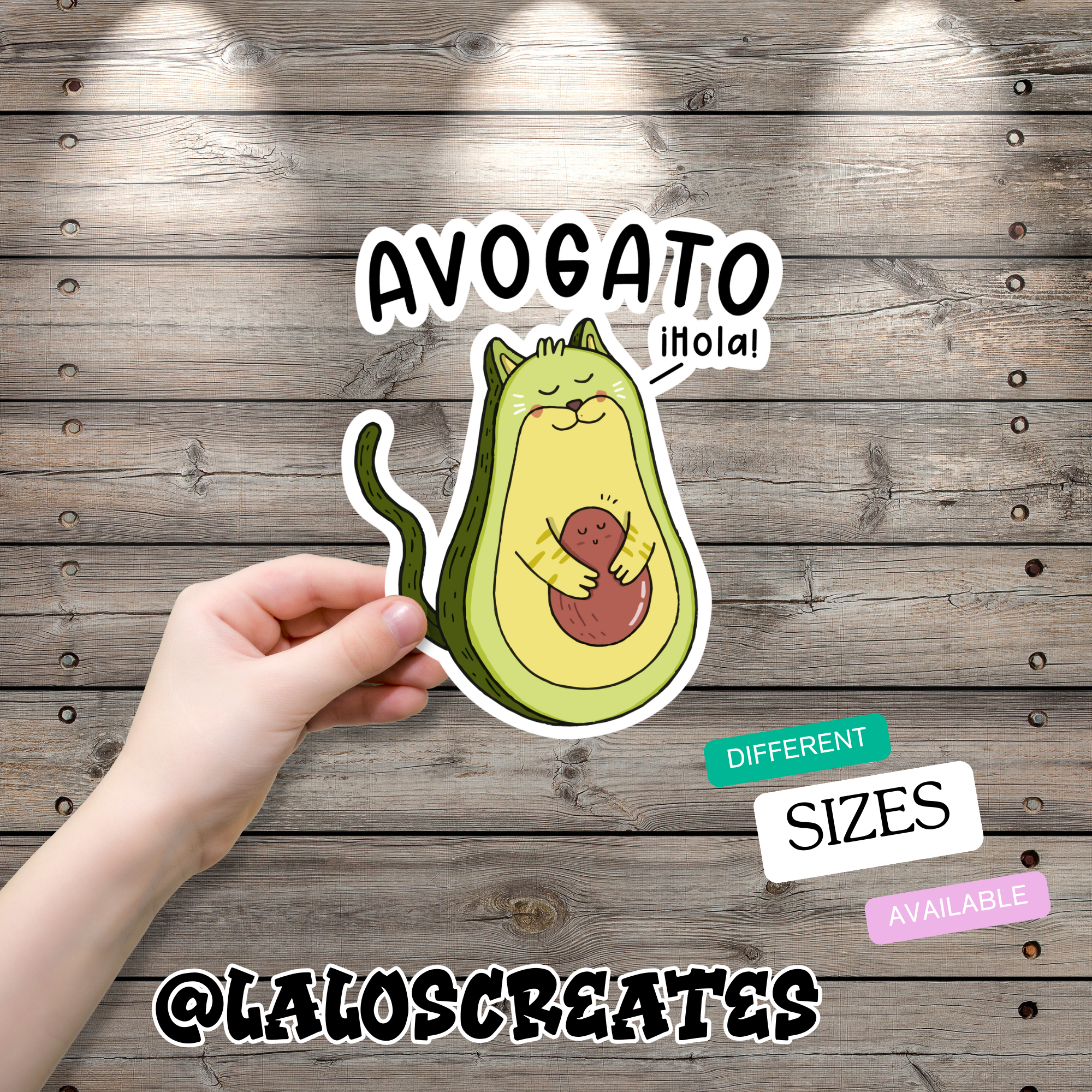 Avocado Cute Stickers