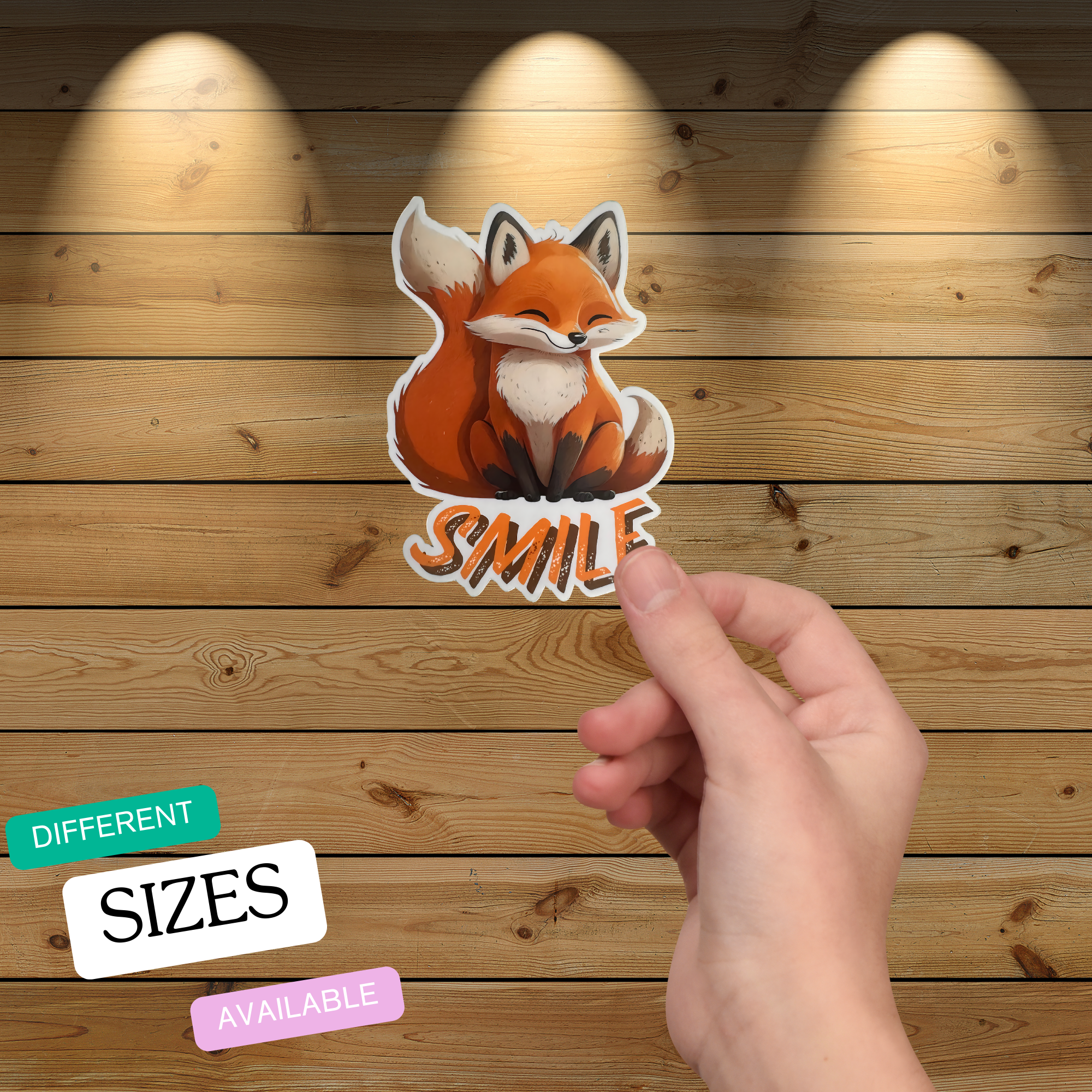 Fox Sticker Cute Fox Sticker Animal Lover