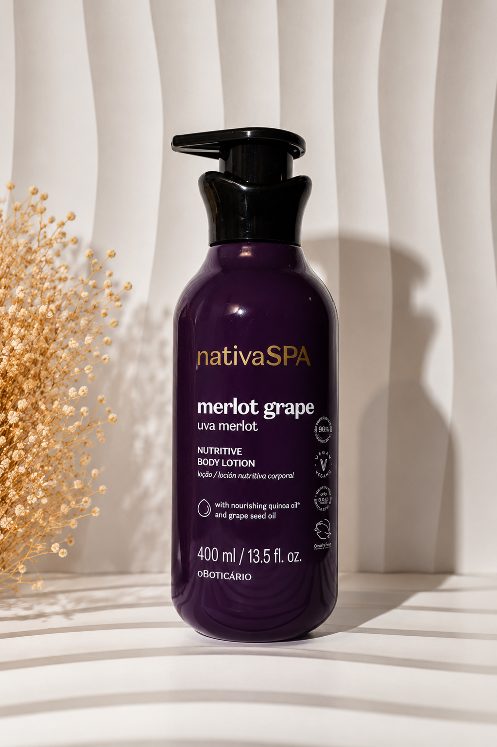 Nativa SPA Creme MERLOT GRAPE 