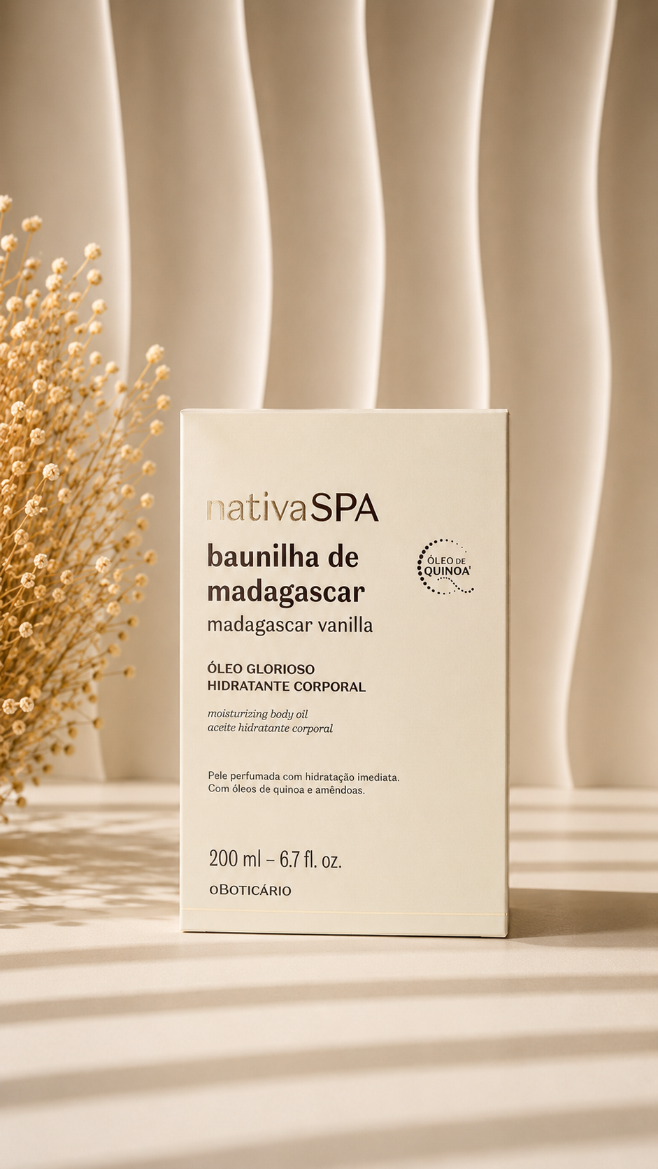 Body Oil Nativa SPA MADAGASCAR VANILLA