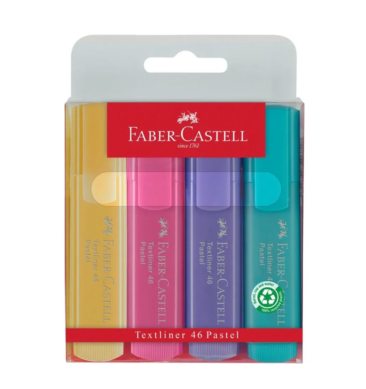 Faber-Castell Textliner 46 Pastel Highlighters