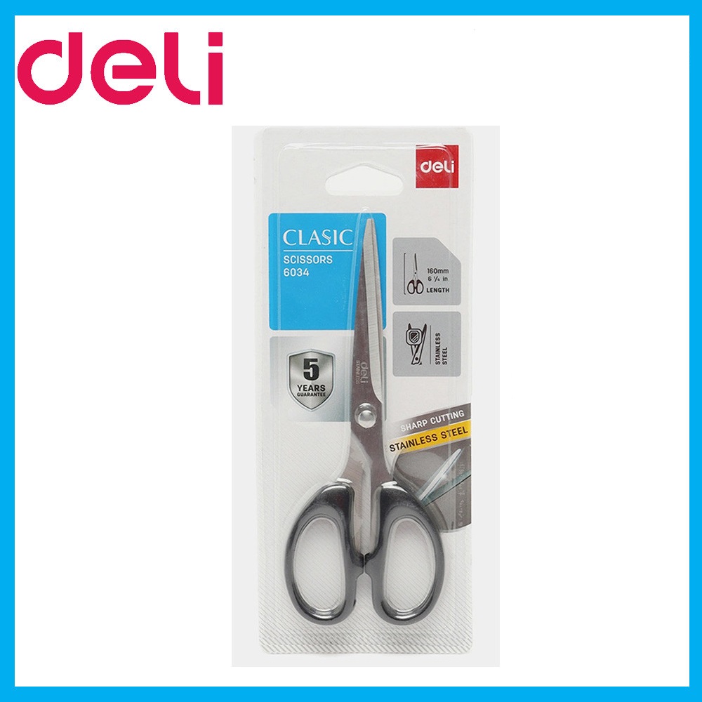 Deli Classic Scissors 6034