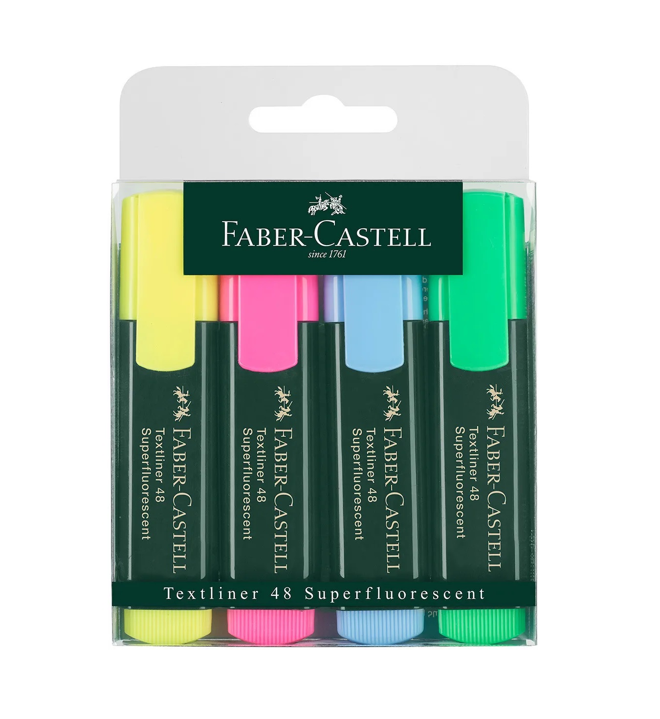 Faber-Castell Textliner 48 Highlighters Set of 4