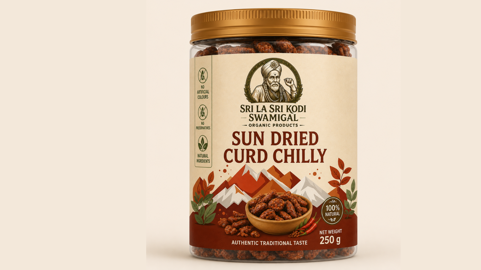 Sun Dried Curd Chilly